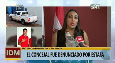 Detienen a concejal iteño por caso de estafa