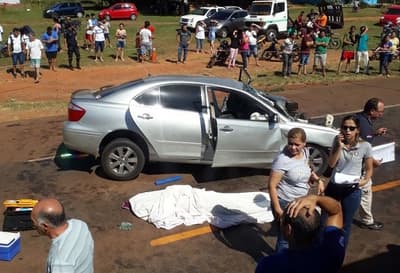 Dos fallecidos en accidente de tránsito en Coronel Oviedo