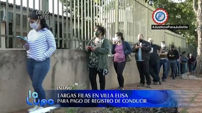 Revalidación de registros de conducir genera aglomeración en municipios