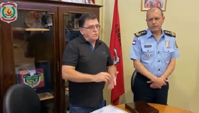 Taxista devuelve USD 800 a atletas chilenos y Policía le rinde homenaje