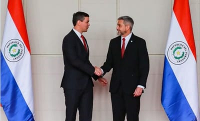Abdo y Peña hablan de “transición ordenada” en primera reunión