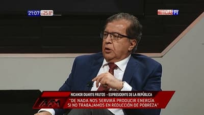 Nicanor habla de la “violación intrascendente” de la Constitución