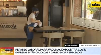 Empleadores deben dar permiso a funcionarios para vacunarse, establece resolución