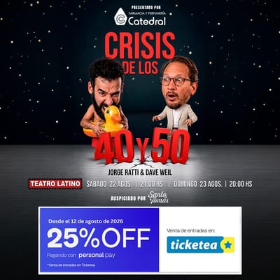 Crisis de los 40 y 50 sube a escena en el Teatro Latino
