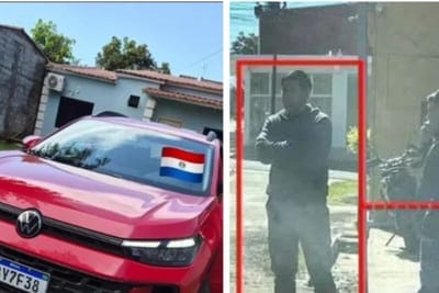 Camioneta robada en Brasil apareció frente a una comisaría
