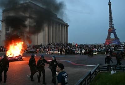 Festejos del PSG dejan un muerto y cientos de heridos en Francia