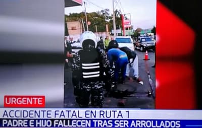 Padre e hijo fallecen en fatal percance