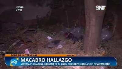 Mujer cuenta cómo halló cuerpo de niña abandonado en una bolsa