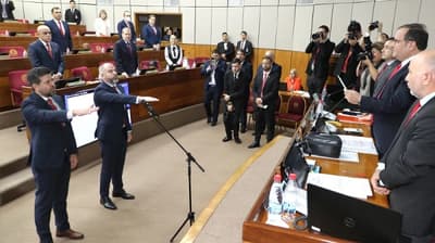 Berni y Bobadilla, juran como nuevos miembros del Consejo de la Magistratura