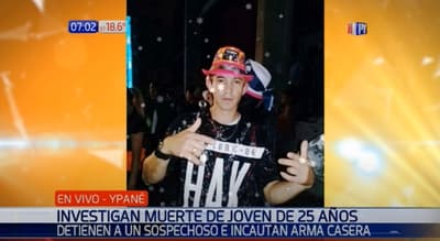 Joven es asesinado en Ypané y sospechan de trasfondo pasional