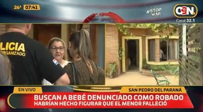 Buscan a bebé “robado” al nacer en Itapúa