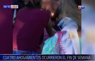 Tres de cuatro ahogados el domingo son menores de edad