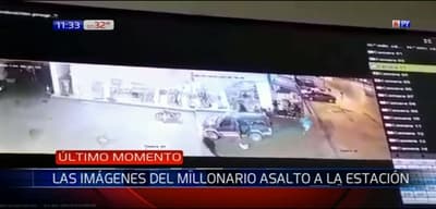 Así se llevaron G. 1.000 millones de estación de servicios