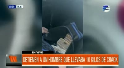 Incautan 10 kilos de crack en Pedro Juan Caballero