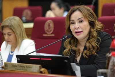 Noelia Cabrera deja presidencia de Conaderna