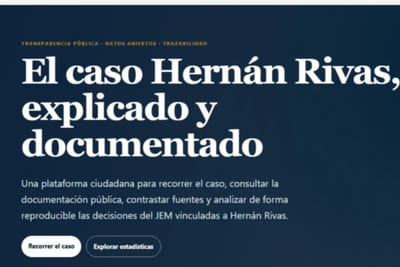 Habilitan web con expedientes de Hernán Rivas en el JEM