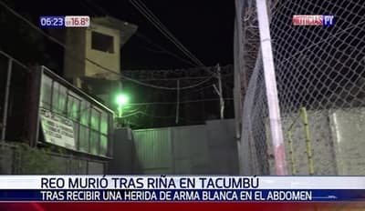 Recluso fue asesinado en el pabellón La Esperanza