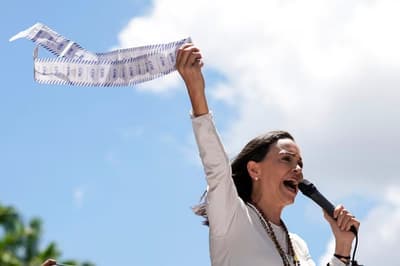 Corina Machado viaja a Oslo pero no llega a la ceremonia del Premio Nobel