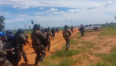 Campesinos intentan ocupar la estancia Lusipar