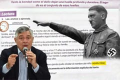 MEC admite errores en libros sobre Hitler y promete cambios