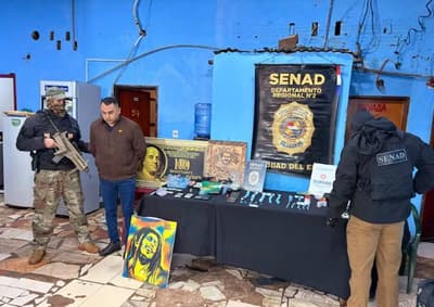 SENAD incauta drogas en pabellón cristiano de la cárcel de Ciudad del Este