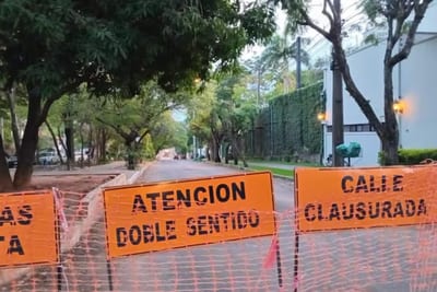 Avenida Roa Bastos tendrá desvíos por 10 días por obras de desagüe