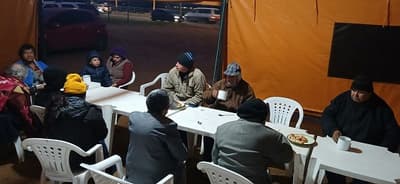 Récord de albergados en jornada más fría del invierno