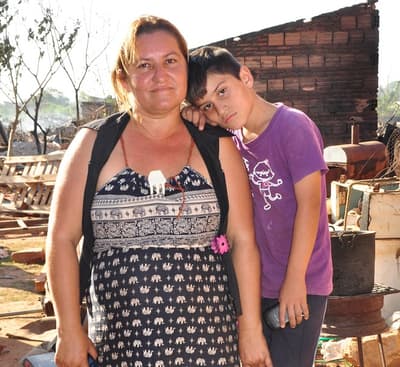 Familias perdieron todo en cuestión de minutos