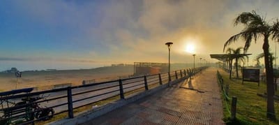 Pronostican lunes frío a cálido con vientos del noreste