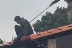 Detienen en Lambaré a hombre que dormía en un techo