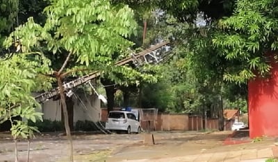 Temporal deja sin energía a 16.000 hogares en Asunción y Central