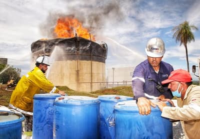 No hay riesgo para vecinos, dice Petropar en comunicado