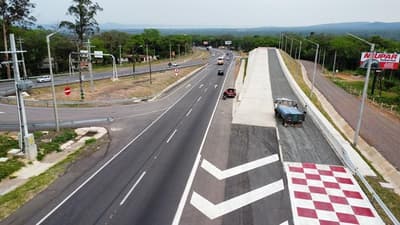 Rampa de frenado en Ruta PY02 evita primer accidente grave