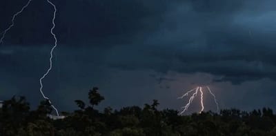 Alerta por tormentas en nueve departamentos para esta tarde
