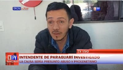 Investigan al intendente de Paraguarí por un caso de proxenetismo