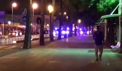 Balaceras en Cambrils tras atentado en Barcelona
