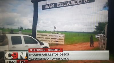 Hallan cuerpo en fosa tras mensajes del EPP