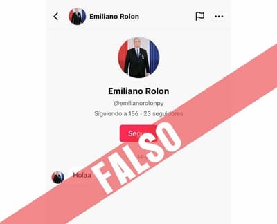 Fiscal General alerta sobre cuenta falsa en TikTok