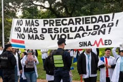 Ovelar descarta aumento a médicos por falta de recursos