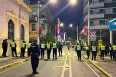 Operativo por Paraguay-Francia dejó detenidos y 25 menores asistidos