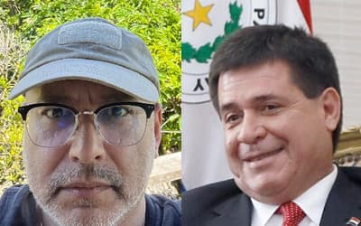 Horacio Cartes es un cagón que se esconde detrás de sus periodistas corruptos, afirma precandidato a la presidencia.