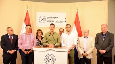 Cumbre Anticorrupción convocada por Santiago Peña