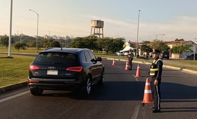 Bloqueo de calles en Asunción por la Cumbre del Mercosur