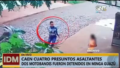 Detienen a cuatro “motoasaltantes” en Alto Paraná