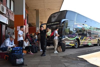 Dinatran libera horarios de buses para facilitar viajes por fiestas