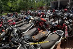 Multas de hasta G. 2,3 millones dejan motos en corralón de CDE
