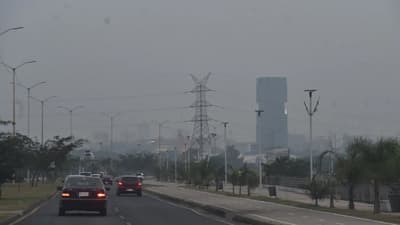 Calidad del aire se vuelve insalubre a moderada en el país