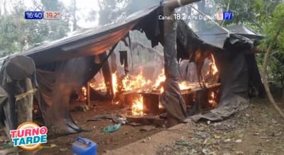 Destruyen y queman 11 campamentos dedicados a la producción de marihuana