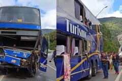 Bus con estudiantes paraguayos chocó en Brasil