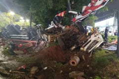 Vuelco de tractocamión deja un fallecido en CDE